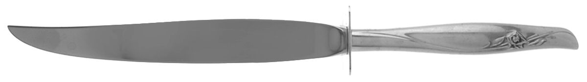 Sea Rose (Sterling, 1958, No Monograms) Small Steak Carving Knife with Stainless Blade by Gorham Silver-1