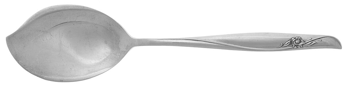 Sea Rose (Sterling, 1958, No Monograms) Large Solid Jelly Server by Gorham Silver-1