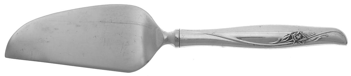 Sea Rose (Sterling, 1958, No Monograms) Cheese Knife with Stainless Blade by Gorham Silver-1