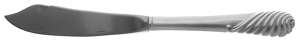 Sea Sculpture (Sterling, 1986) Hollow Handle Master Butter Knife by Gorham Silver-1