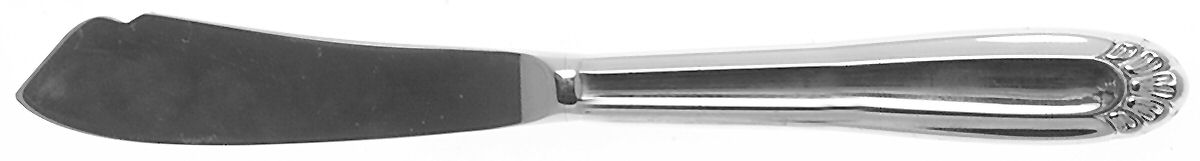 Sea Wave (Stainless, Elegance) Hollow Handle Master Butter Knife by Gorham Silver-1