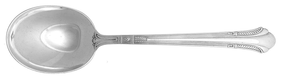 Shamrock V (Sterling, 1931) Round Bowl Soup Spoon (Bouillon) by Gorham Silver-1