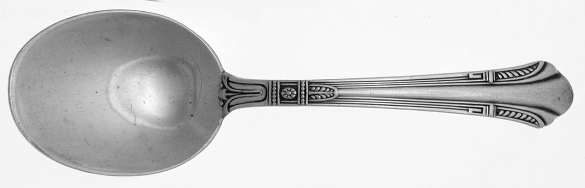 Shamrock V (Sterling, 1931) Straight Handle Baby Spoon by Gorham Silver-1