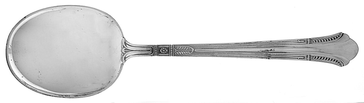 Shamrock V (Sterling, 1931) Round Bowl Soup Spoon (Gumbo) by Gorham Silver-1
