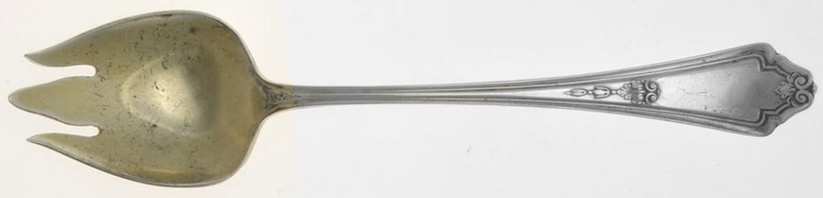Shelburne (Silverplate, 1914) Ice Cream Fork by Gorham Silver-1