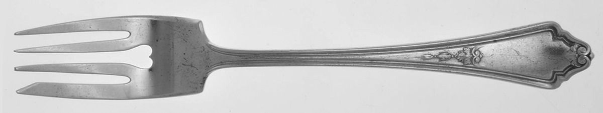 Shelburne (Silverplate, 1914) Large Individual Solid Fish/Salad Fork by Gorham Silver-1
