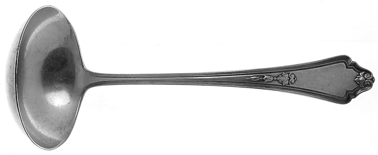 Shelburne (Silverplate, 1914) Solid Gravy Ladle by Gorham Silver-1