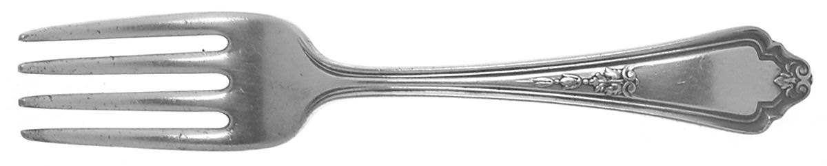 Shelburne (Silverplate, 1914) Baby Fork by Gorham Silver-1