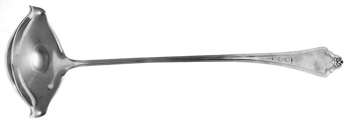 Shelburne (Silverplate, 1914) Punch Ladle Solid Piece by Gorham Silver-1