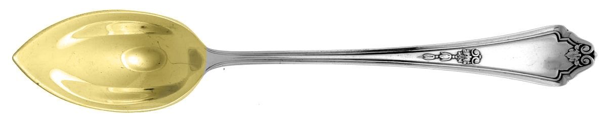 Shelburne (Silverplate, 1914) Fruit/Orange Spoon by Gorham Silver-1