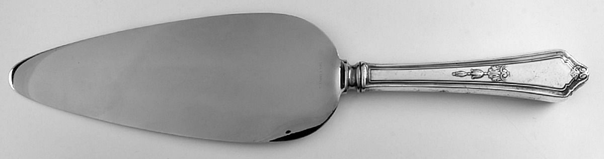Shelburne (Silverplate, 1914) Pie Server with Stainless Blade by Gorham Silver-1