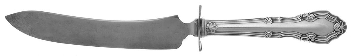 Sheffield (Silverplate, 1917) Small Steak Carving Knife with Stainless Blade by Gorham Silver-1