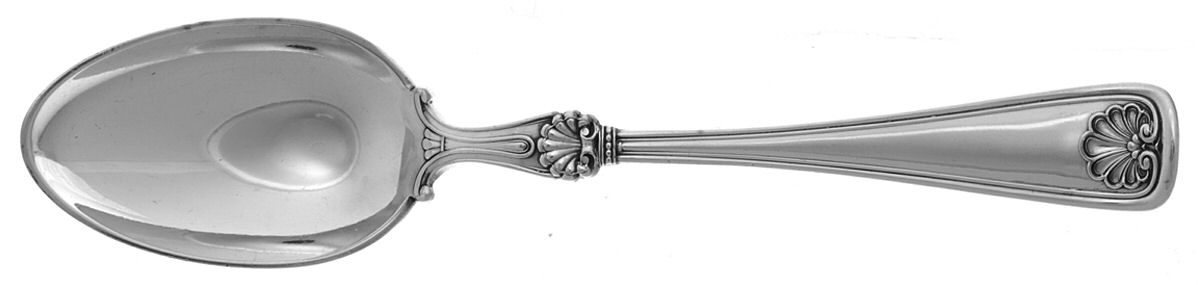Shell (Silverplate, 1905, No Monograms) Place/Oval Soup Spoon by Gorham Silver-1