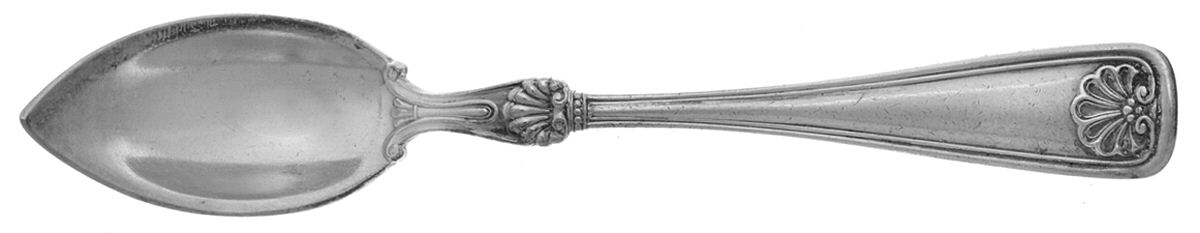 Shell (Silverplate, 1905, No Monograms) Fruit/Orange Spoon by Gorham Silver-1
