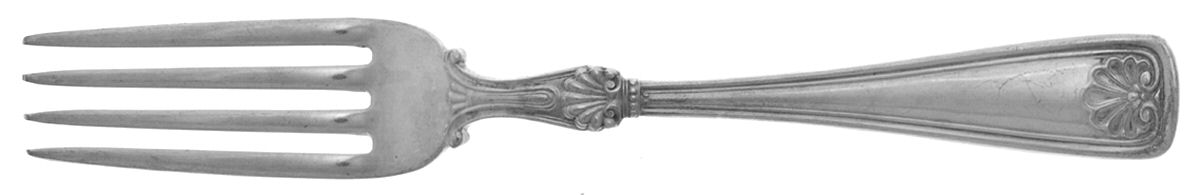 Shell (Silverplate, 1905, No Monograms) Fork by Gorham Silver-1