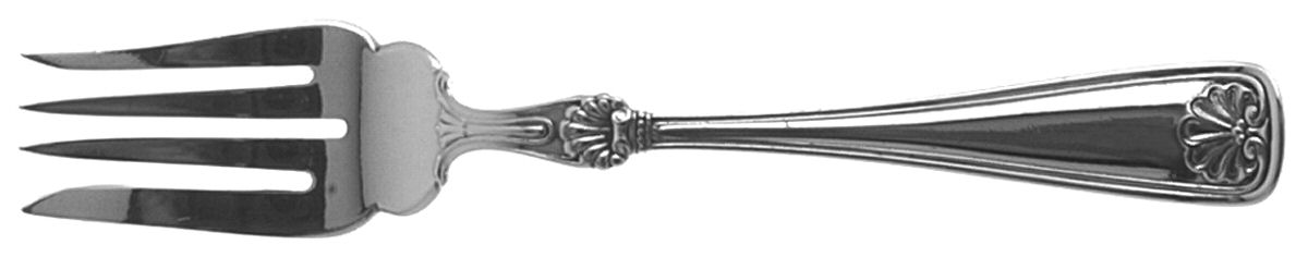 Shell (Silverplate, 1905, No Monograms) Individual Salad Fork by Gorham Silver-1