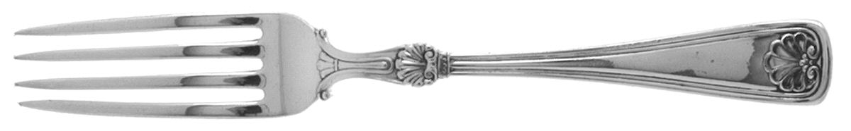 Shell (Silverplate, 1905, No Monograms) Fork by Gorham Silver-1
