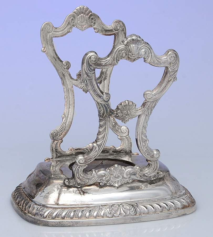 Shell & Gadroon (Silverplate, Hollowware) Kettle Stand Only by Gorham Silver-1