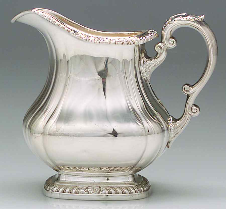 Shell & Gadroon (Silverplate, Hollowware) Creamer by Gorham Silver-1