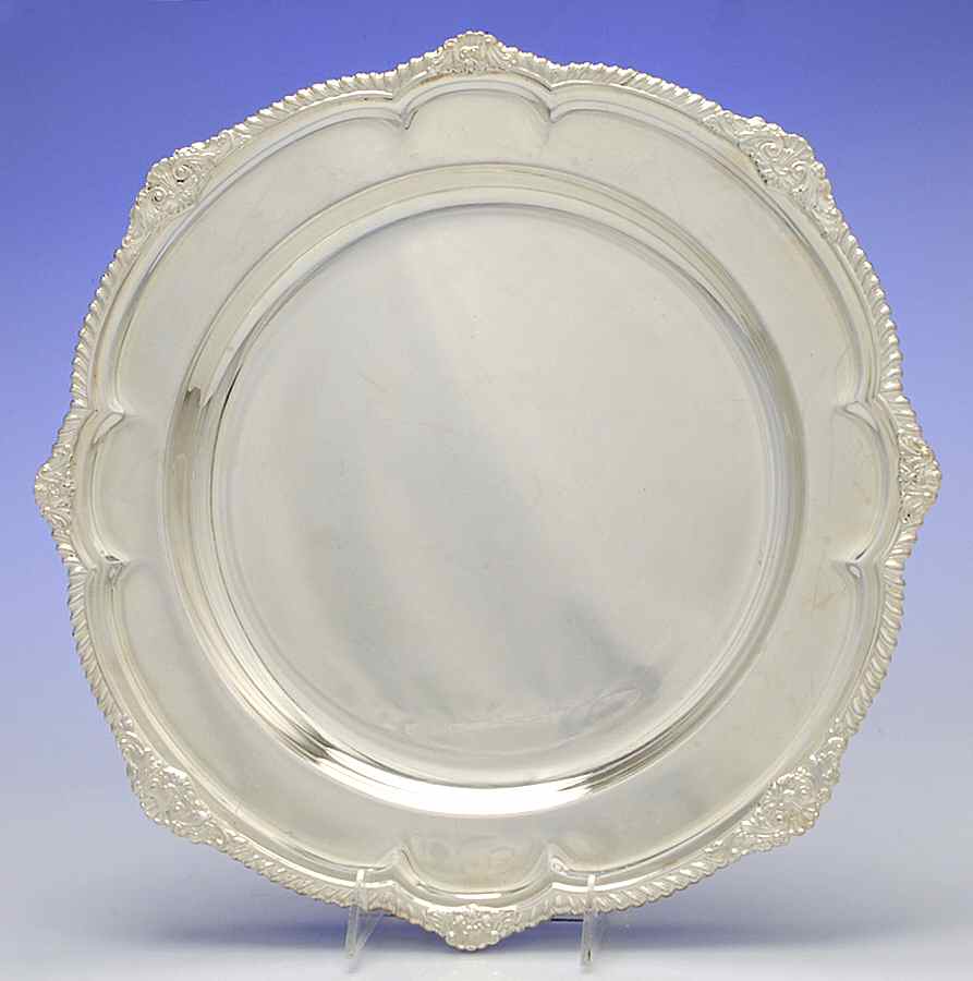 Shell & Gadroon (Silverplate, Hollowware) Silverplate Buffet Dish/Tray by Gorham Silver-1