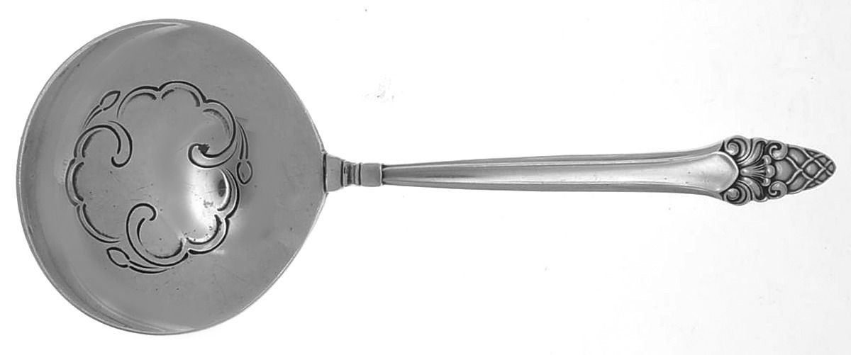 Sovereign-Old (Sterling, 1941, Old)  Solid Bon Bon Spoon by Gorham Silver-1