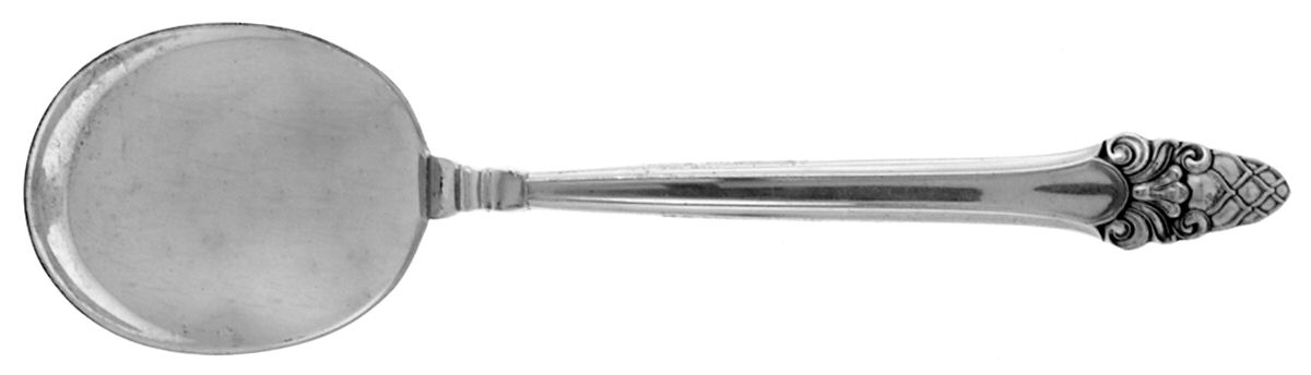 Sovereign-Old (Sterling, 1941, Old)  Round Bowl Soup Spoon (Cream Soup) by Gorham Silver-1