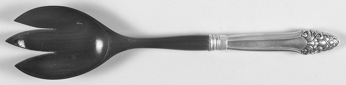 Sovereign-Old (Sterling, 1941, Old)  Salad Serving Fork with Plastic Prongs by Gorham Silver-1
