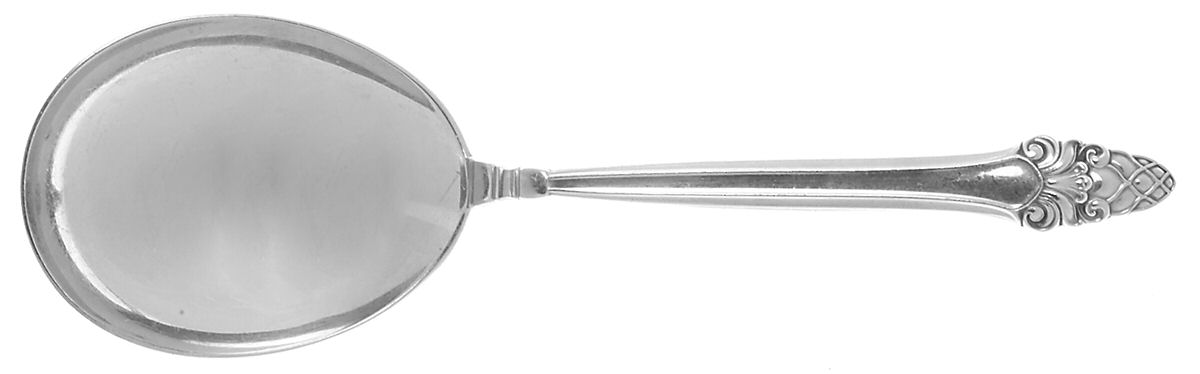 Sovereign-Old (Sterling, 1941, Old)  Solid Salad Serving Spoon by Gorham Silver-1