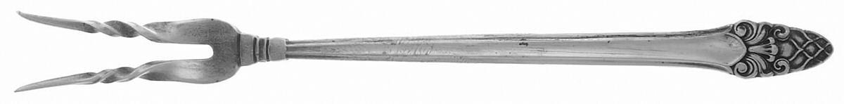 Sovereign-Old (Sterling, 1941, Old)  Two-Tine Butter Pick by Gorham Silver-1
