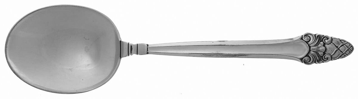 Sovereign-Old (Sterling, 1941, Old)  Round Bowl Soup Spoon (Gumbo) by Gorham Silver-1