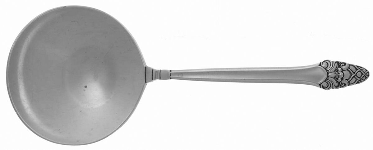 Sovereign-Old (Sterling, 1941, Old)  Solid Bon Bon Spoon by Gorham Silver-1