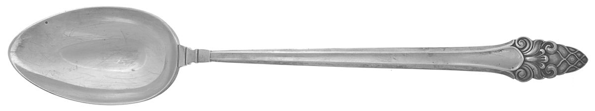 Sovereign-Old (Sterling, 1941, Old)  Solid Platter Spoon by Gorham Silver-1