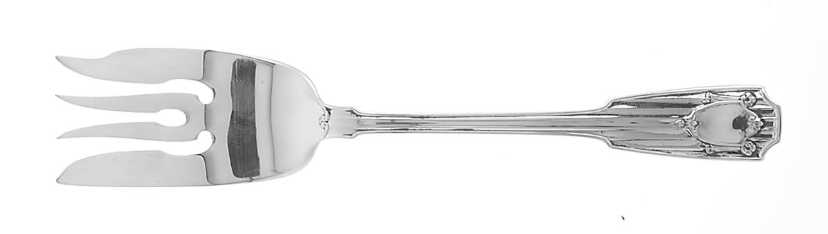 Spotswood (Sterling, 1912) Medium Solid Cold Meat Serving Fork by Gorham Silver-1