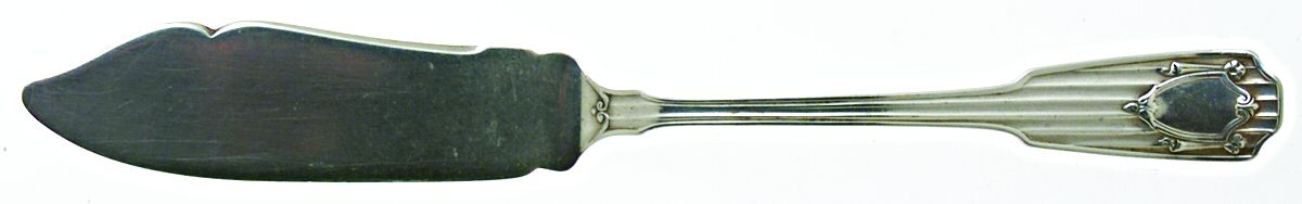 Spotswood (Sterling, 1912) Flat Handle Master Butter Knife by Gorham Silver-1