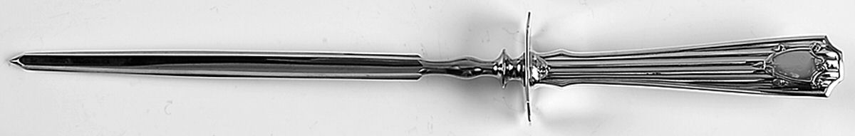 Spotswood (Sterling, 1912) Large Roast Steel Rod Knife Sharpener by Gorham Silver-1