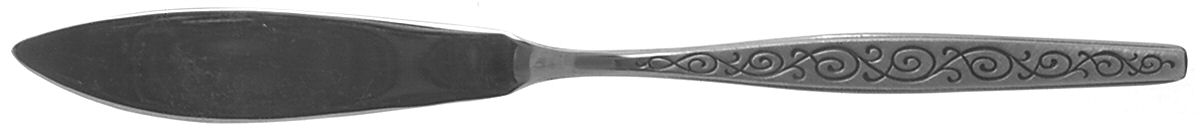 Spanish Scroll (Stainless) Flat Handle Master Butter Knife by Gorham Silver-1