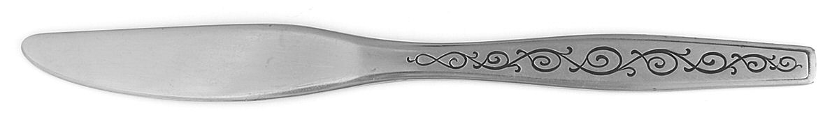 Spanish Scroll (Stainless) Flat Handle Butter Spreader by Gorham Silver-1