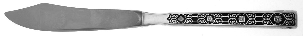 Spanish Tracery (Sterling, 1970) Hollow Handle Master Butter Knife by Gorham Silver-1