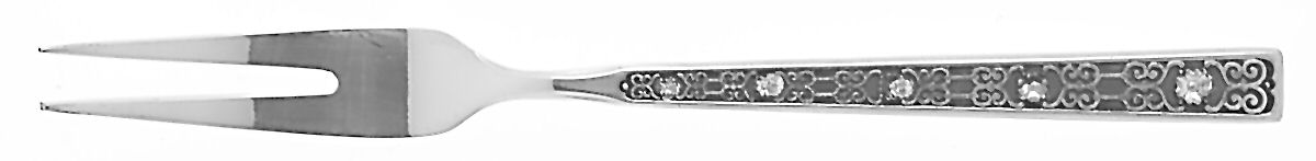 Spanish Tracery (Sterling, 1970) Lemon Fork by Gorham Silver-1