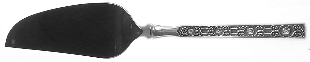 Spanish Tracery (Sterling, 1970) Cheese Knife with Stainless Blade by Gorham Silver-1