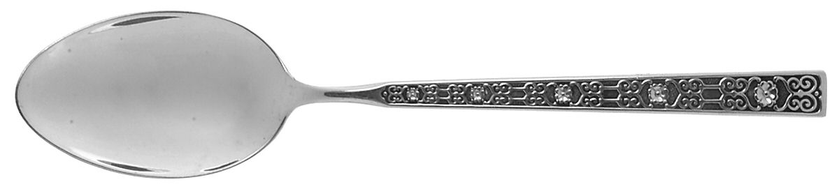 Spanish Tracery (Sterling, 1970) Dessert/Oval Soup Spoon by Gorham Silver-1