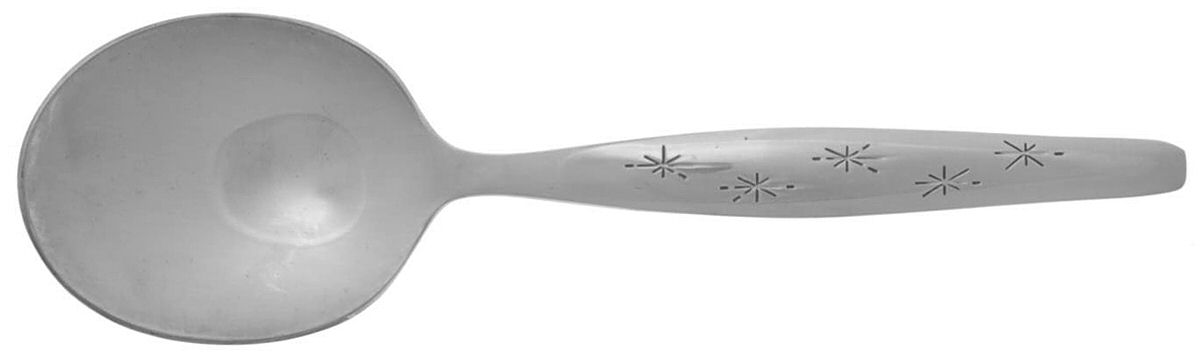 Stardust (Sterling, 1957) Straight Handle Baby Spoon by Gorham Silver-1