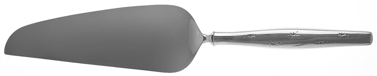 Stardust (Sterling, 1957) Pie & Cake Server with Stainless Blade by Gorham Silver-1