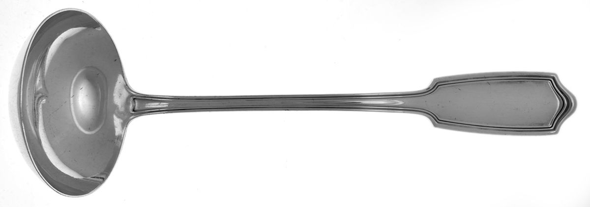 Stanhope (Silverplate, 1900) Oyster Ladle Solid Piece by Gorham Silver-1