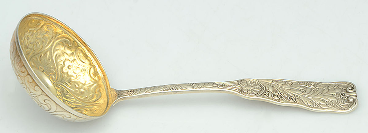 St. Cloud (Sterling, 1885) Solid Piece Cream Ladle by Gorham Silver-1