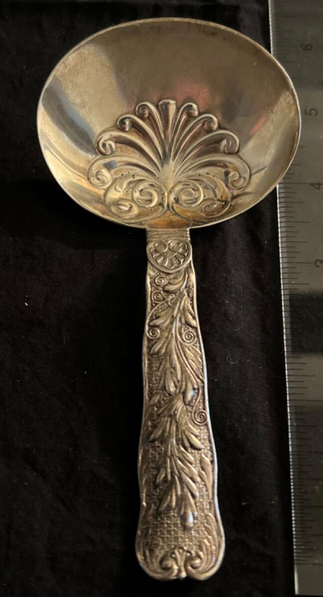 St. Cloud (Sterling, 1885) Solid Bon Bon Spoon by Gorham Silver-1