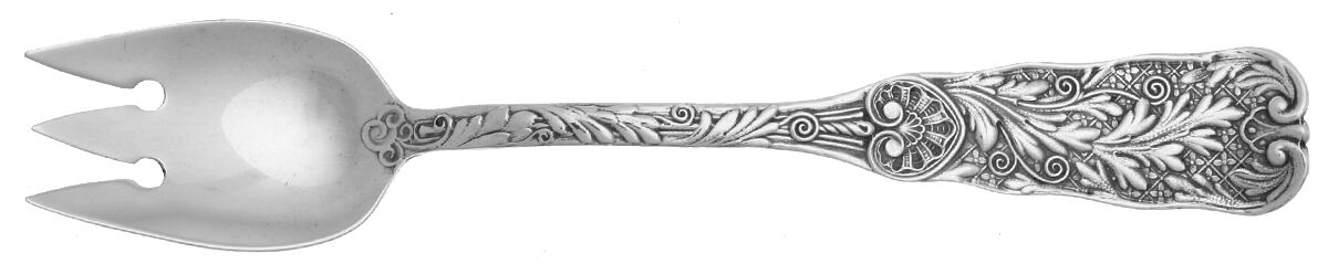 St. Cloud (Sterling, 1885) Ice Cream Fork by Gorham Silver-1