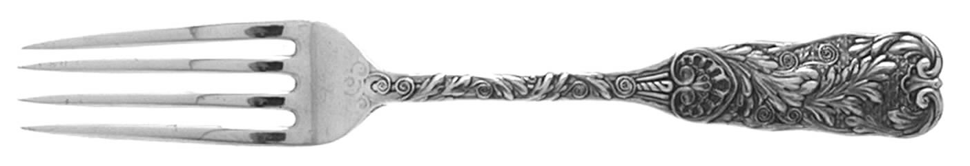 St. Cloud (Sterling, 1885) Luncheon/Dessert Fork, Solid Piece by Gorham Silver-1