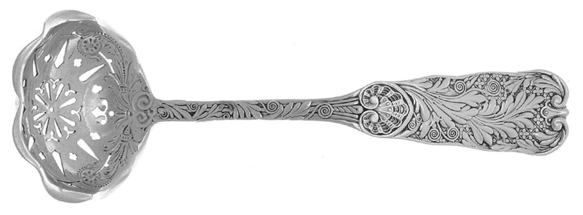 St. Cloud (Sterling, 1885) Bright Cut Small Sugar Sifter by Gorham Silver-1