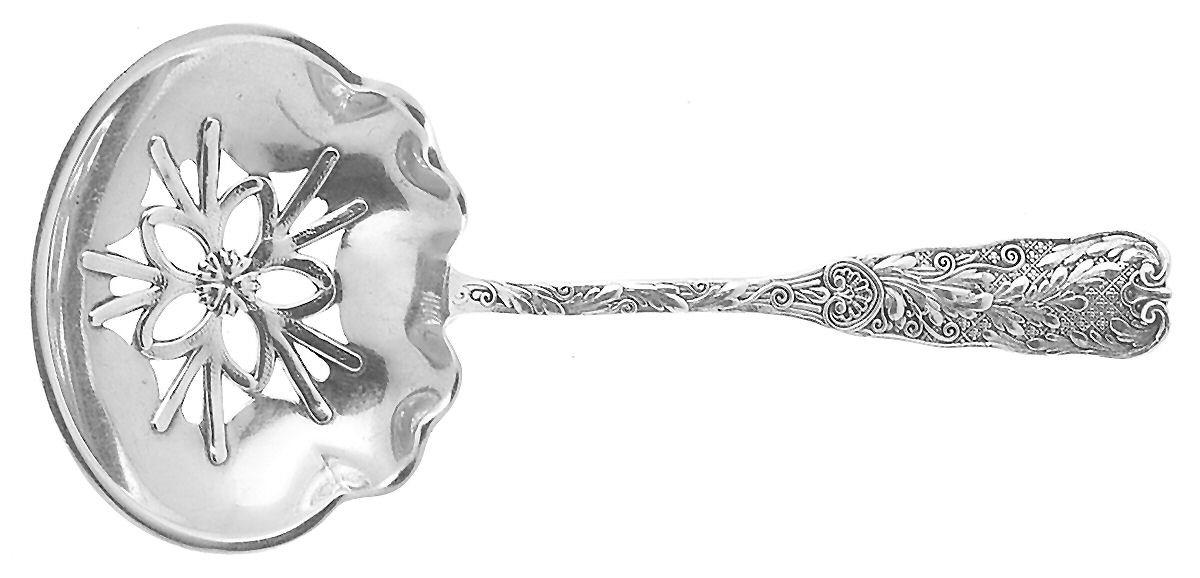 St. Cloud (Sterling, 1885) Pierced Almond Spoon by Gorham Silver-1